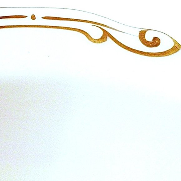 Japanese Hand Painted Vegetable Bowl, Fukagama Arita Vintage Serving Dish - Picture 5 of 12